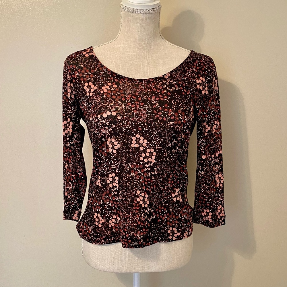 J. Jill Floral Stretch Top